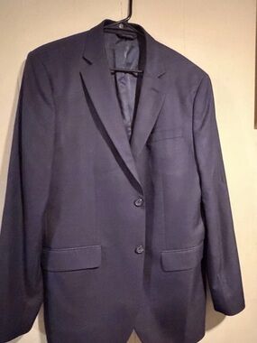 Banana Republic Navy Two-Button Men's Sport Coat